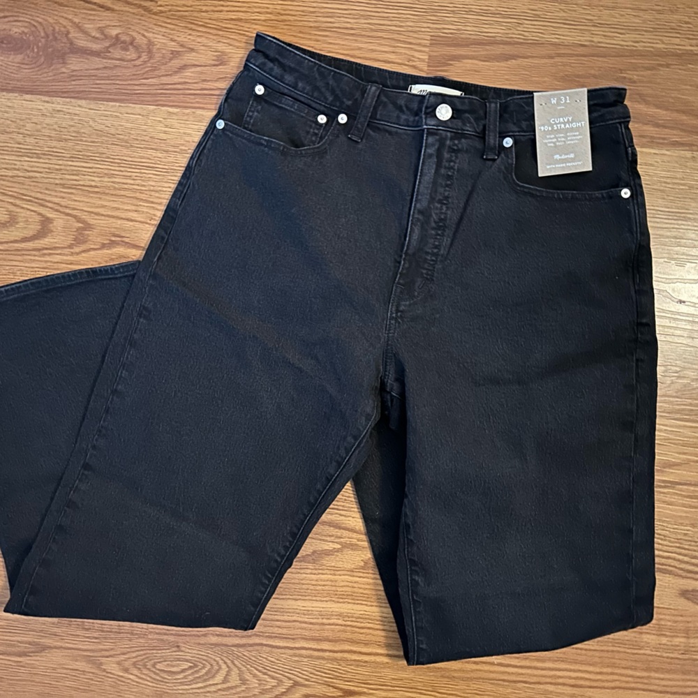 Curvy 90s straight Jean in belmere wash